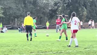 Video The Calistoga High girls soccer team hosts Tomales in a league contest at Logvy Park on Oct [upl. by Kraska]