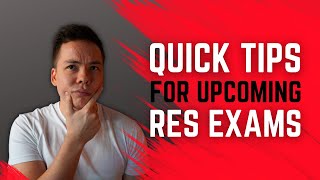 RES Exams  Easy Tips… Easy Pass… [upl. by Heyward419]