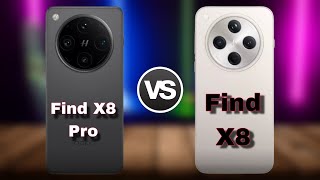 Oppo Find X8 5G vs Oppo Find X8 Pro 5G  Comparison  Price  specification [upl. by Ayamahs]