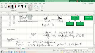 ttest and ztest pag may Is there a significant differencesa SOP and 2 groups lang and sample [upl. by Philomena]