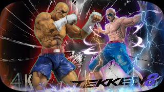 Sagat customization Feng Super Ghost Tekken 8 4K [upl. by Rayle321]