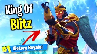 THE KING OF BLITZ Fortnite Battle Royale [upl. by Moria801]