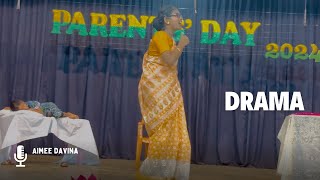 Aimee Davina amp Group Drama Performance  Parents’ Day 2024  CGC School [upl. by Azpurua443]