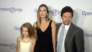 Mark Wahlberg amp Rhea Durham  Smile Gala 2015 Red Carpet Arrivals [upl. by Rrats]