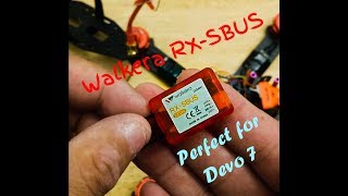 Walkera Receiver PPM SBUS for DEVO7 [upl. by Rangel]