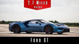 2017 Ford GT Top Speed Test [upl. by Atikal715]