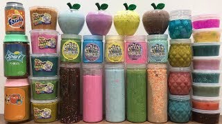 MIXING ALL MY SLIME  SLIME SMOOTHIE  SATISFYING VIDEOS  31 [upl. by Gaddi652]