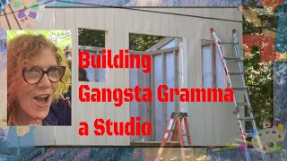 Gangsta Gramma builds a Studio  phase 1 on 2024 08 27 at 19 25 09 [upl. by Aihcila]