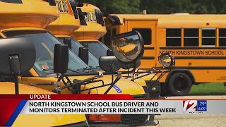 District fires driver monitors who left North Kingstown student alone on school bus [upl. by Uthrop237]