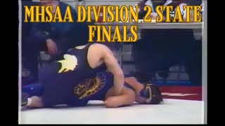 Kevin Scott vs Gary Bordato Epic Wrestling Showdown at MHSAA Division 2 State Finals mhsaa [upl. by Hirasuna]