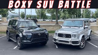 2024 Lexus GX550 VS Mercedes Benz G550G63 AMG [upl. by Minsat]