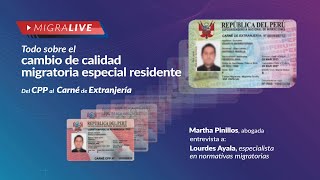 Migralive quotTodo sobre la calidad migratoria especial residentequot [upl. by Ninerb]