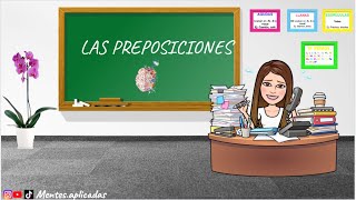 LAS PREPOSICIONES🌟 Ejercicios sencillos😀 [upl. by Ainnek]