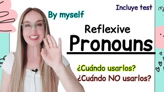 Pronombres Reflexivos en Inglés🤔 Reflexive Pronouns in English  Myself Yourself Themselves Etc [upl. by Say]