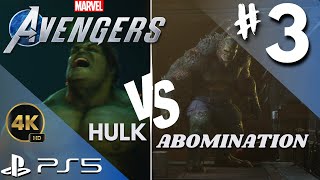 Marvels Avengers PS5 In 2024  Hulk VS Abomination [upl. by Danni334]