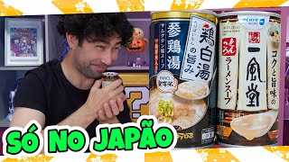 CALDO DE RAMEN NA LATA  Japão Nosso De Cada Dia [upl. by Hooke]