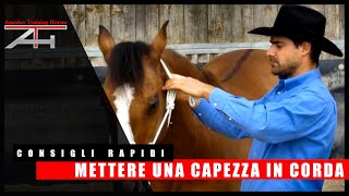 CONSIGLI RAPIDI  Mettere una capezza in corda [upl. by Sremmus946]