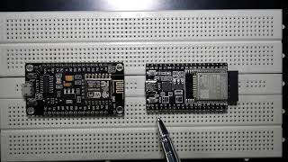 ESP32 vs esp8266 [upl. by Lyrak]