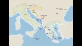 Venice to Athens  An Adriatic Cruise Top sites to see with informative commentary [upl. by Leilamag]