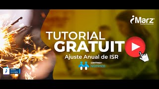 Tutorial del Ajuste Anual de ISR en CONTPAQi Nóminas por iMARZ 22nov2023 [upl. by Tarabar]