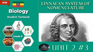 GRADE 9 BIOLOGY UNIT 2 PART 3 LINNAEAN SYSTEM OF NOMENCLATURE BY PPT ACADEMY [upl. by Ahsenaj941]