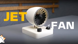 Creating a Stunning Jet Engine Desk Fan [upl. by Graaf725]