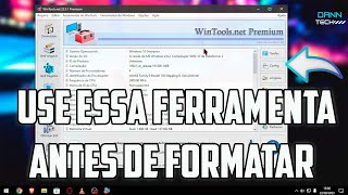 Use essa ferramenta antes de formatar seu pc Wintools limpar corrige problemas e otimiza seu pc [upl. by Enoj]