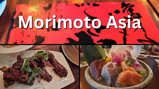 Morimoto Asia  Dinner  Disney Springs  Lake Buena Vista Florida [upl. by Sheehan]