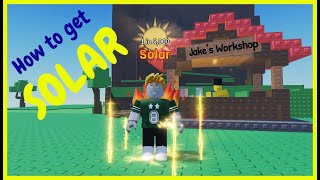 SOLS RNG How to Get SOLAR  Sols RNG Roblox [upl. by Ahseiym]