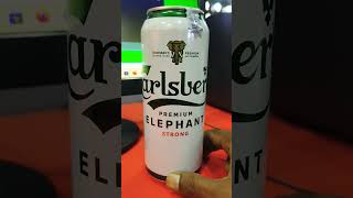 Carlsberg elephant beer 500 subscribe subscribetomychannel sot viral trendingshorts [upl. by Kutzenco566]