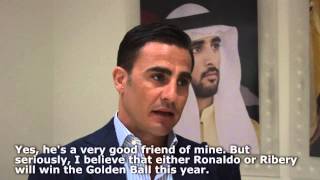 Fabio Cannavaro on the Golden Ball Nominees 2013 the best defenders and his looks [upl. by Lochner813]