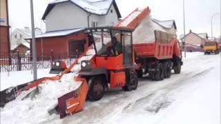 How The Russians Clear The Ways From Snow [upl. by Ttehc]