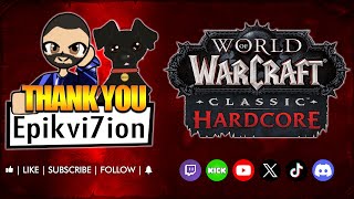 🌪️SOLOING CYCLONIAN  WW AXE HYPE 💥Pt18 ☠️HARDCORE ⚔️WARRIOR 🌟LVL36✅🔜LVL40 🌎WORLD OF WARCRAFT [upl. by Merrile]