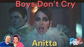 Anitta  quotBoys Dont Cryquot Official Music Video  Couples Reaction [upl. by Nosneh]