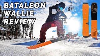 Bataleons Jibbiest Snowboard Bataleon Wallie Review [upl. by Maggy384]