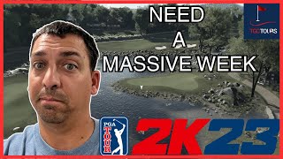 A Good Start  Round 1  TGC Tours Platinum  Stony Creek GC  pga 2k23 gameplay [upl. by Rego]