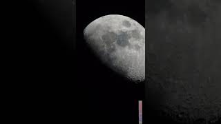 The moon moving clockwise Sony A6000 with zoom lens youtubeshorts sonylens sonyalpha sonycamera [upl. by Amalbena736]