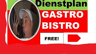 Gastronomie Dienstplan Excel Dienstplan Maschine de [upl. by Chrissa696]