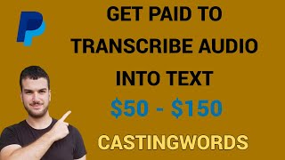 CastingWords Review  Earn Money For Transcribing  Easy Side Hustle For Beginners [upl. by Annovahs]