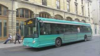 Buses in Reims France [upl. by Libbi]