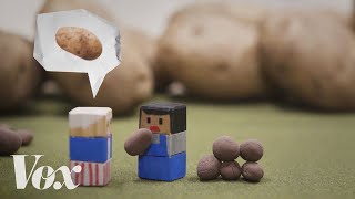 The 70 top tax rate explained with potatoes [upl. by Ainyt18]