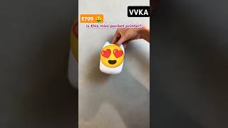 Mini printer  ₹799  Limited😍 VVKA shorts product paisa [upl. by Myo]