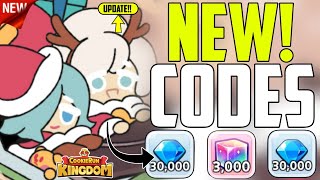 ⚠️December CODES⚠️ COOKIE RUN KINGDOM COUPON CODES 2023  COOKIE RUN KINGDOM CODES [upl. by Dannel272]