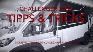 Challenger X150  Der Dometic Kühlschrank RML104s [upl. by Benzel]