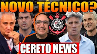 NOVO TÉCNICO NO CORINTHIANS [upl. by Ymaral]