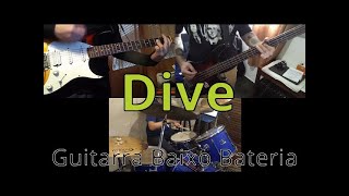 N320 Dive – Nirvana – Guitarra Baixo Bateria Cover  How to play – Guitar Bass Drums [upl. by Liborio]