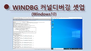 windbg 커널디버깅 셋업Windosw10 [upl. by Niltyak]