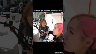 Korean girl reviews American rice ft YuggieTV [upl. by Musette31]