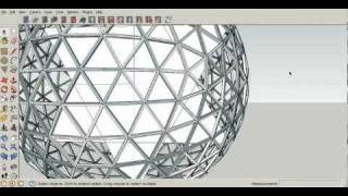 Geodesic Dome Framing Plan Tutorial 7 Construction [upl. by Bray]