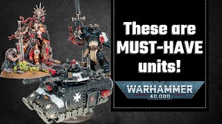 Crusading with Might My Top Black Templar List Picks  Warhammer 40k [upl. by Amathiste]